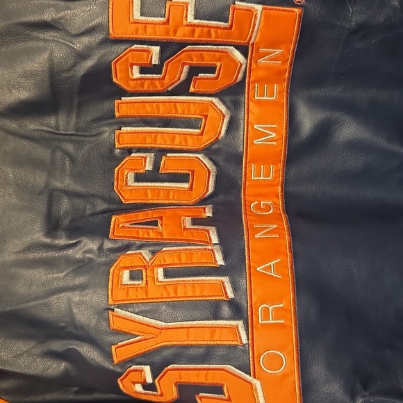 Syracuse University Orangemen NCAA Varsity Jacket (2XL) - Picture 4 of 8